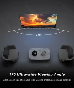 Màn chiếu quang học VIVIDSTORM Fusion ALR Long Throw VCVFFEHS120H 120 inch (16:9)