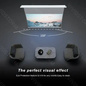 Màn chiếu âm trần quang học VIVIDSTORM VPCLALR120H 120 inch – Chiếu xa