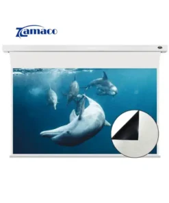 Màn chiếu điện Tab-tensioned Vividstorm VMSLWA110H 110 Inch (16:9) – All White