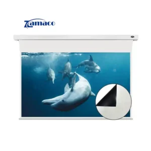 Màn chiếu điện Tab-tensioned Vividstorm VMSLWA92H 92 Inch (16:9) – All White