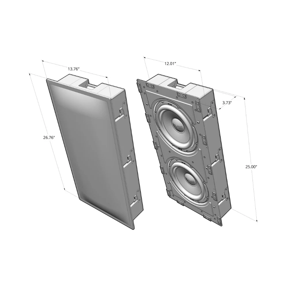 Loa sub âm tường SVS 3000 In-Wall (Single) – ảnh 5