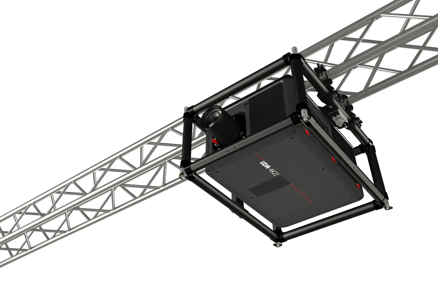 Barco UDM-4K22 treo trên giàn truss