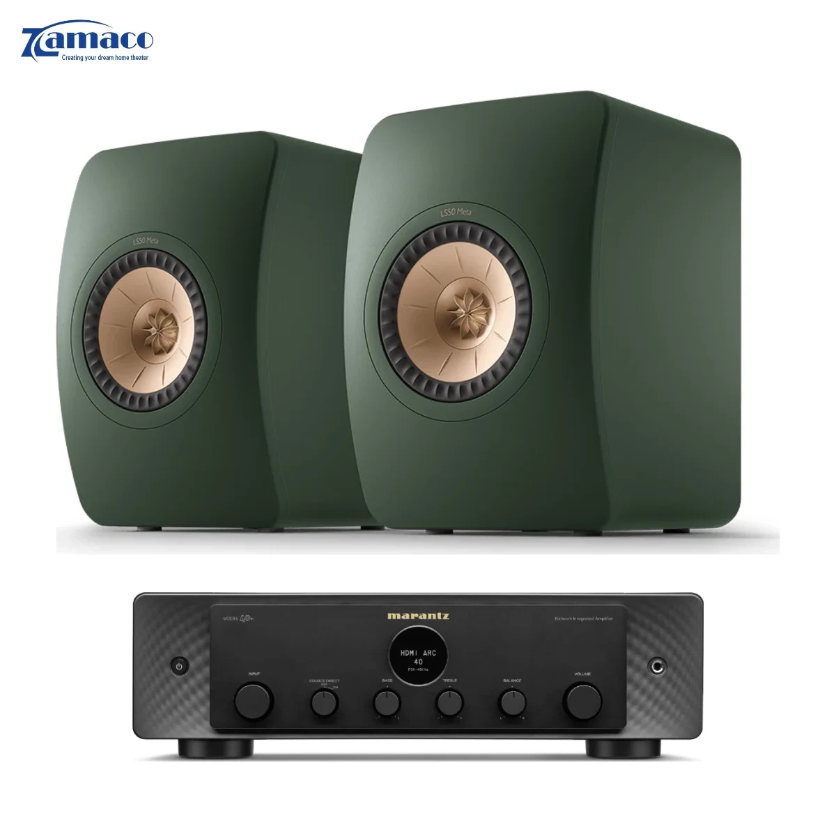 Dàn Nghe Nhạc Marantz MODEL 40n + KEF LS50 Meta