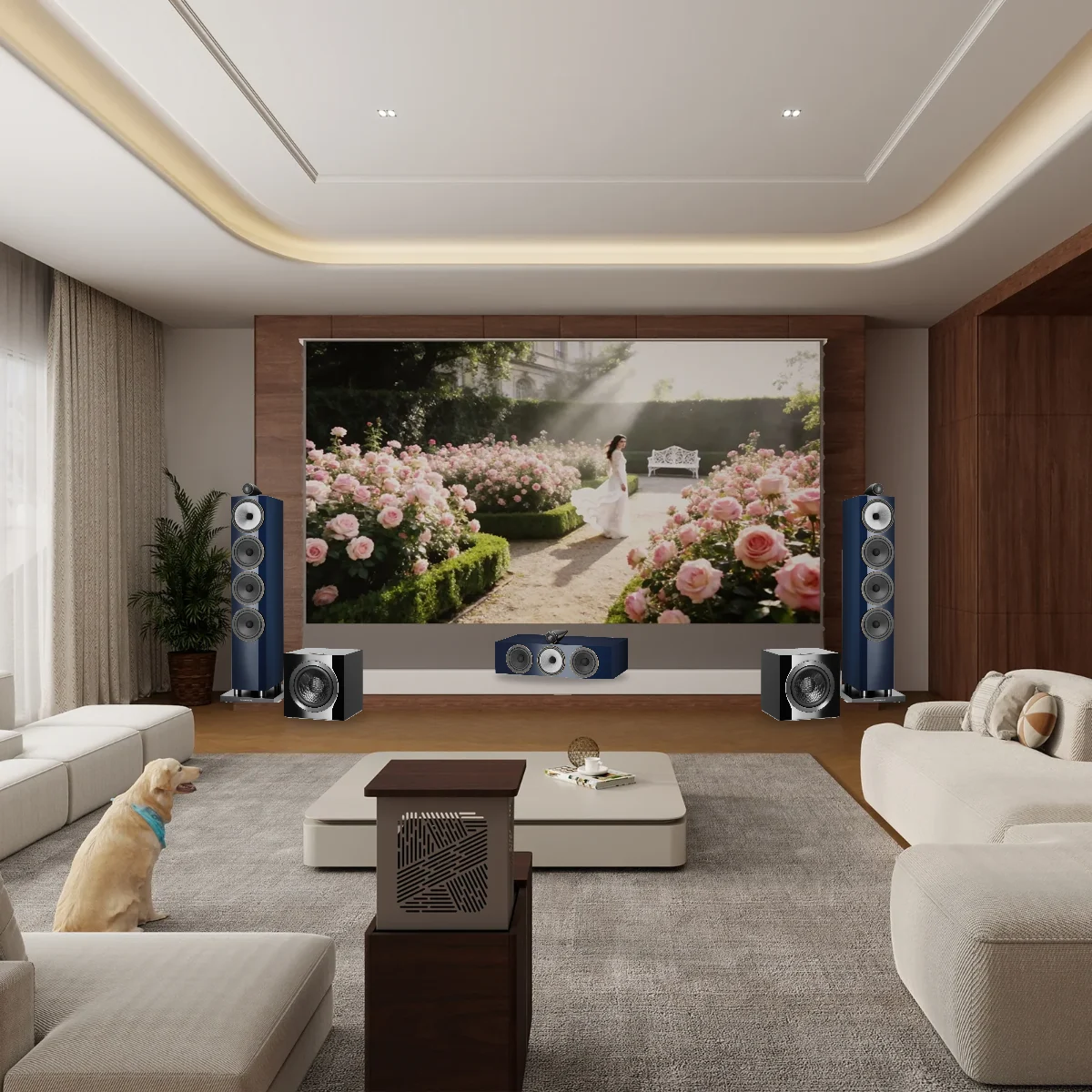 Dàn Xem Phim Bowers & Wilkins Ultimate B4 – Marantz AV 20 + AMP 20 + B&W 702 S3 Signature 7.2.4