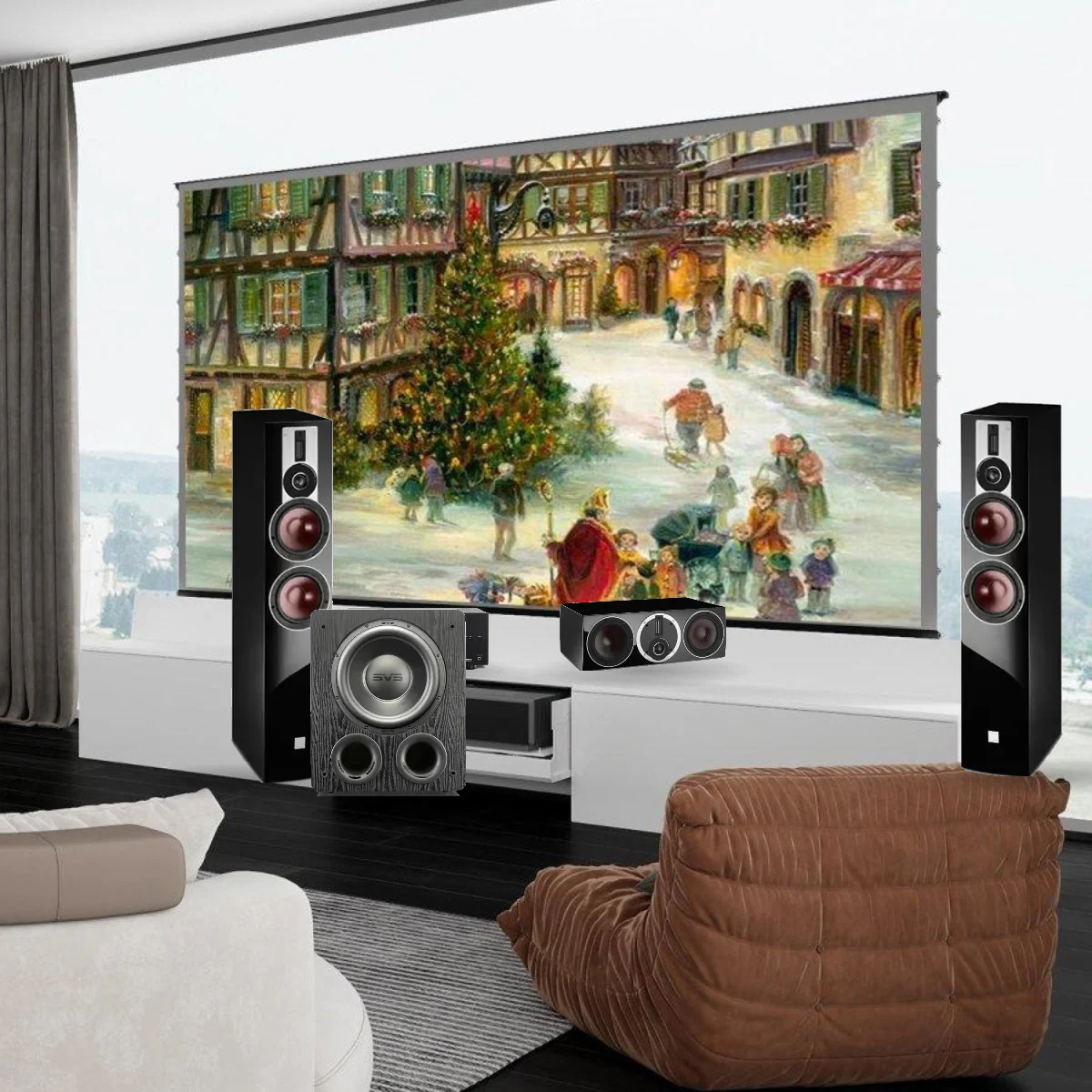 Dàn Xem Phim Cinema Reference R2 – Anthem MRX 1140 + DALI Rubicon 5.1.4