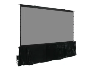 Elite Screens QuickStand 5-Second Tension – không gian lắp đặt thực tế