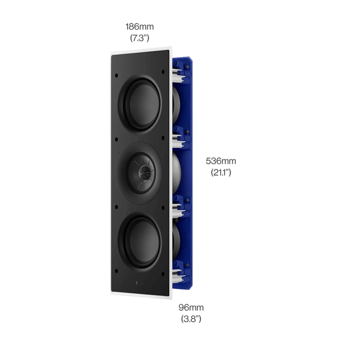 Loa âm tường LCR KEF Ci3120QLM – chuẩn THX (Ci Q Series) – ảnh 2