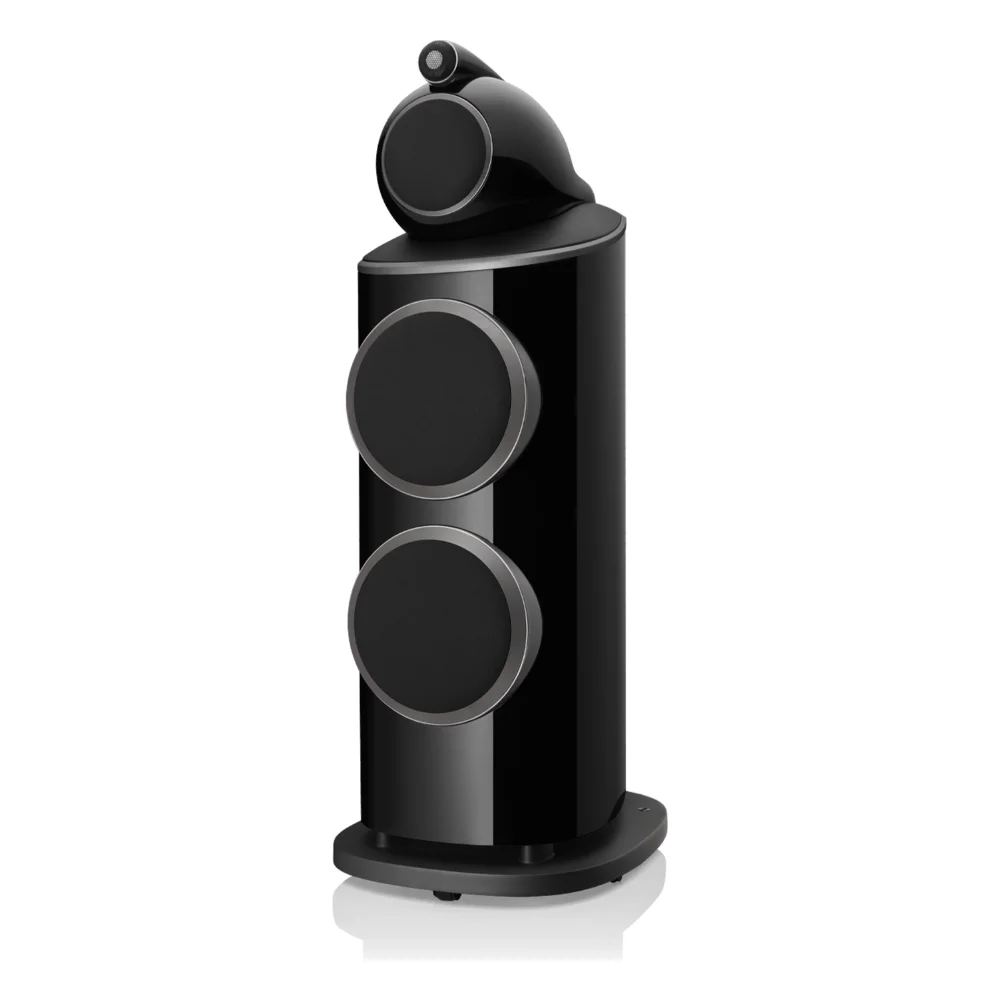 Loa Bowers & Wilkins 801 D4 Đen bóng (Gloss Black) có lưới che