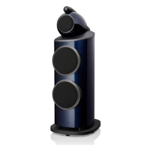 Loa Bowers & Wilkins 801 D4 Signature Xanh Midnight ánh kim (Midnight Blue Metallic) có lưới che
