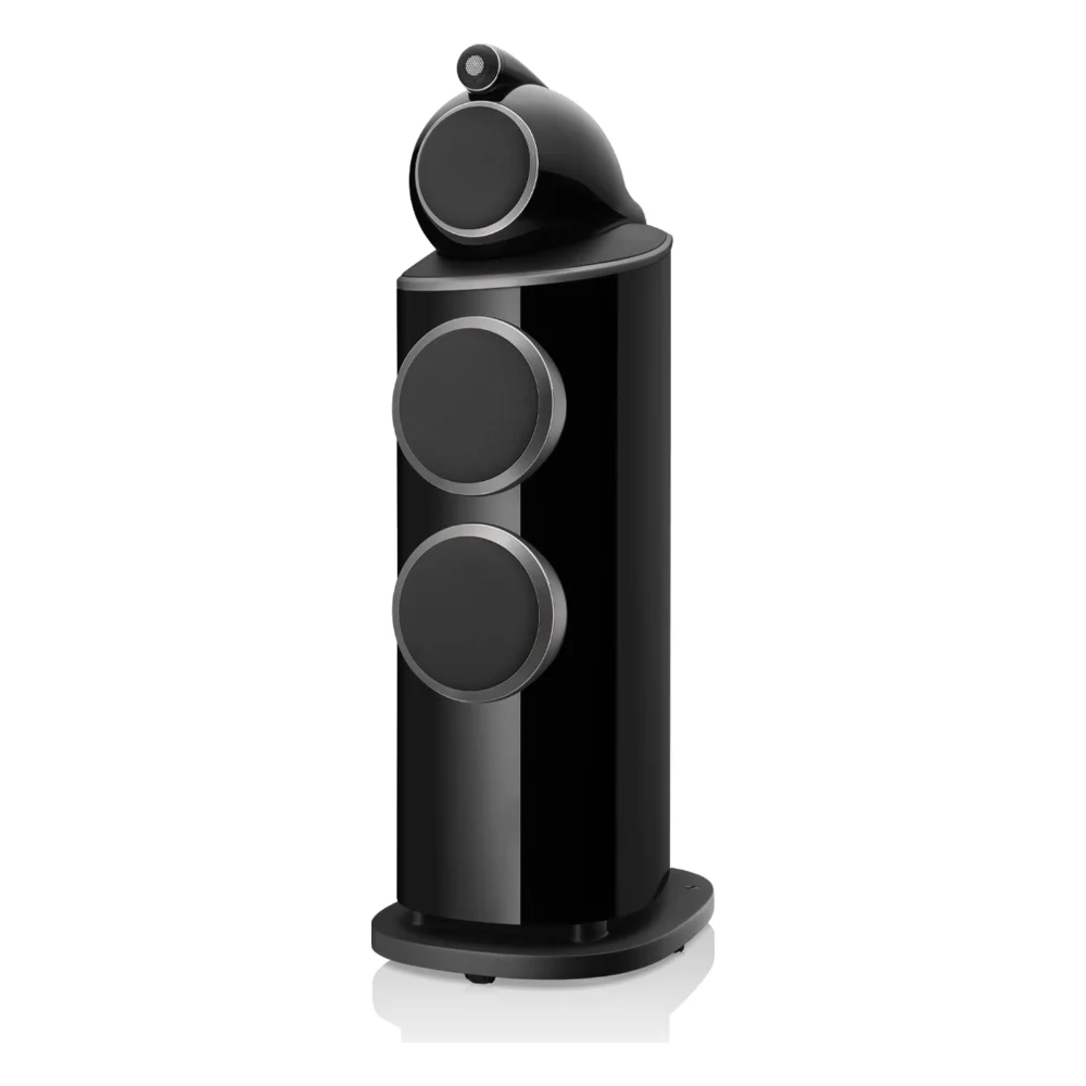 Loa Bowers & Wilkins 802 D4 Đen bóng (Gloss Black) có lưới che