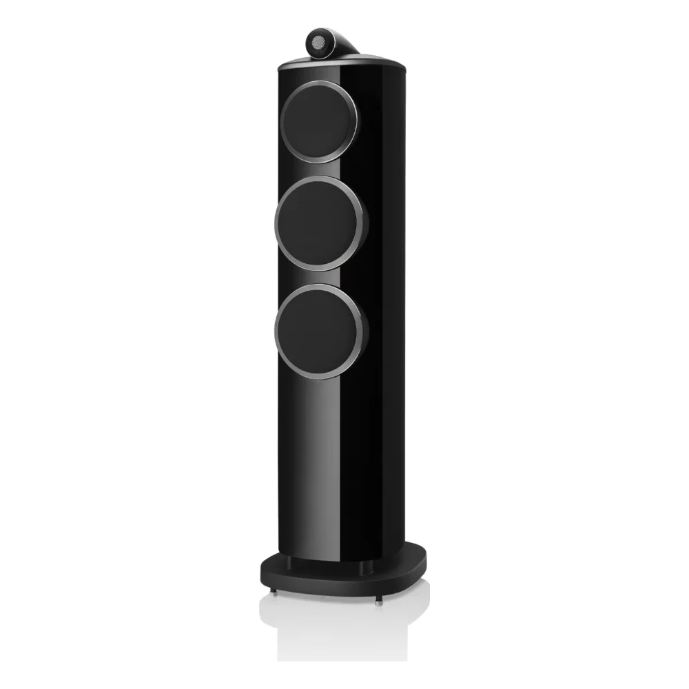 Loa Bowers & Wilkins 804 D4 Đen bóng (Gloss Black) có lưới che