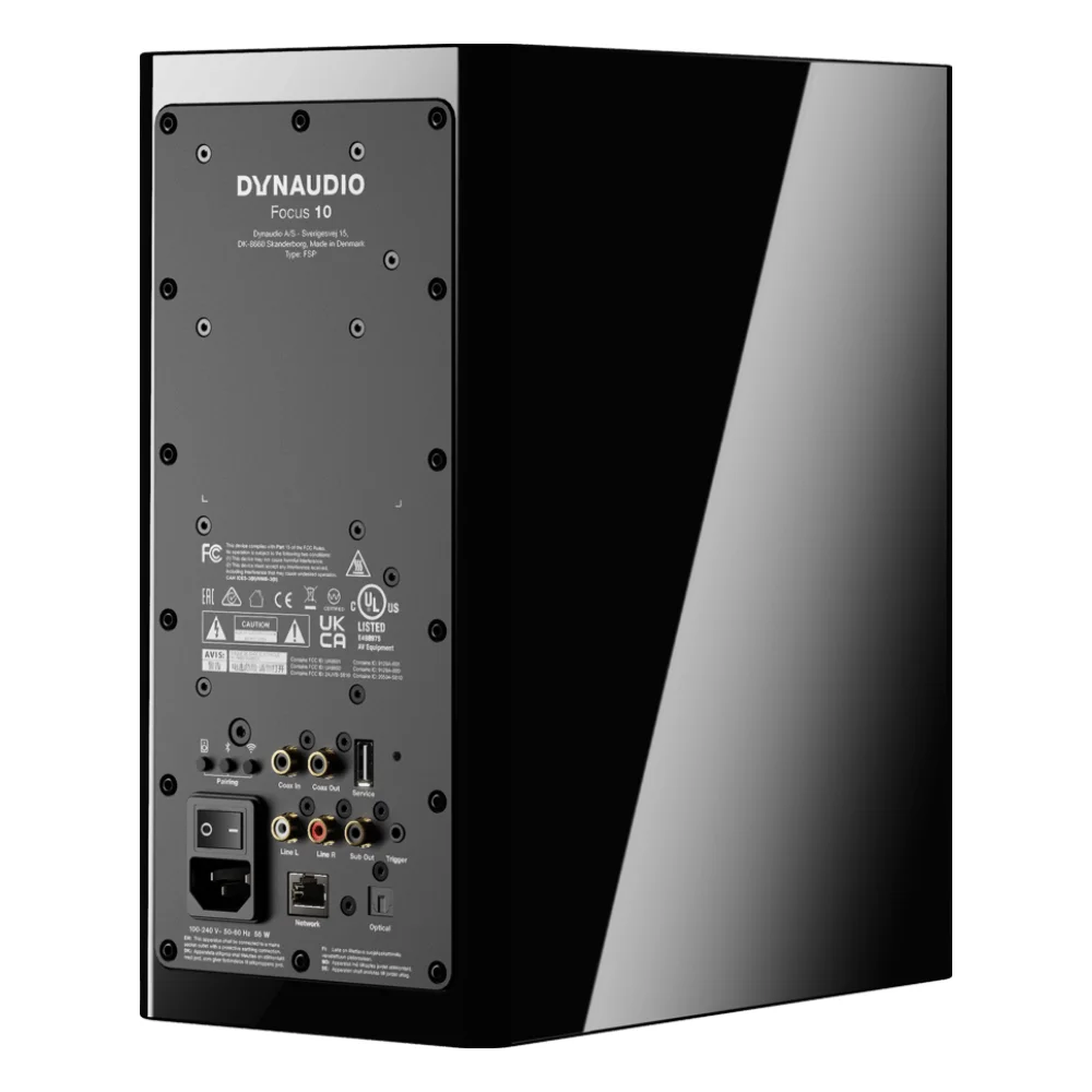 Loa bookshelf không dây Dynaudio Focus 10 màu Đen bóng – ảnh 4