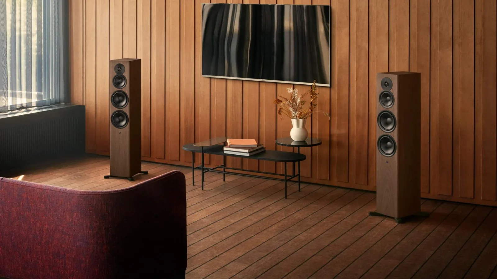 Không gian nghe nhạc với loa dòng Focus của Dynaudio