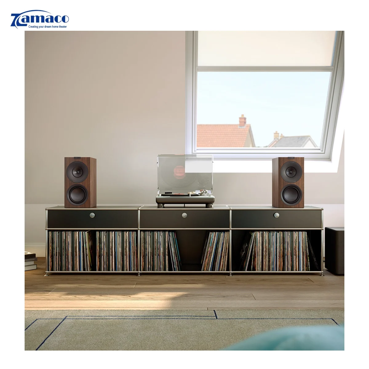 Loa KEF Q Concerto Meta – Loa bookshelf 3 đường – ảnh 2