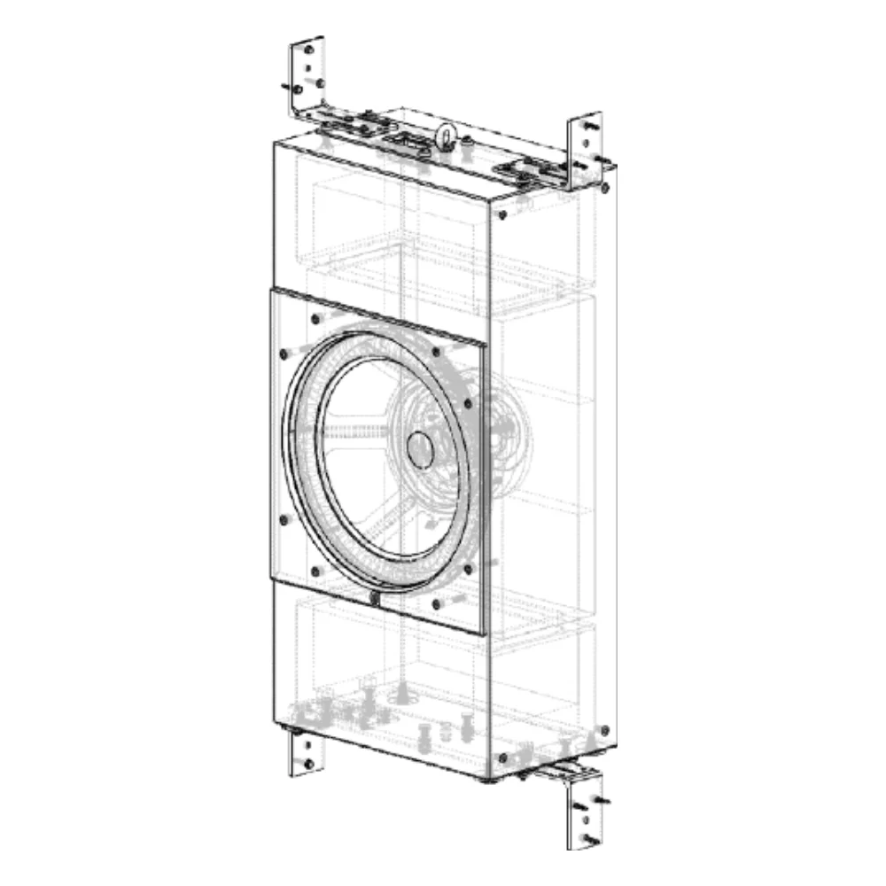 Loa sub âm tường Perlisten R18is bản vẽ kỹ thuật – ảnh 4