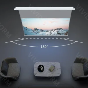 Màn chiếu âm trần VIVIDSTORM PHANTOM Obsidian ALR – phòng chiếu gia đình
