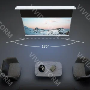 Màn chiếu âm trần VIVIDSTORM PHANTOM UST ALR – xem phim khi phòng còn ánh sáng