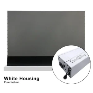 Màn chiếu để sàn UST VIVIDSTORM S PRO ALR – hộp màn vỏ trắng bóng