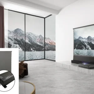 Màn chiếu để sàn UST VIVIDSTORM S PRO ALR – bản vỏ đen nhám