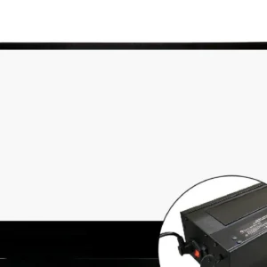 Màn chiếu điện để sàn VIVIDSTORM Pearl White Cinema Plus – vỏ đen
