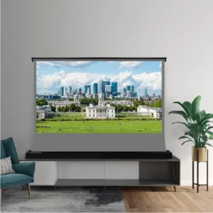 Màn chiếu điện để sàn VIVIDSTORM S 3D ALR – phòng khách