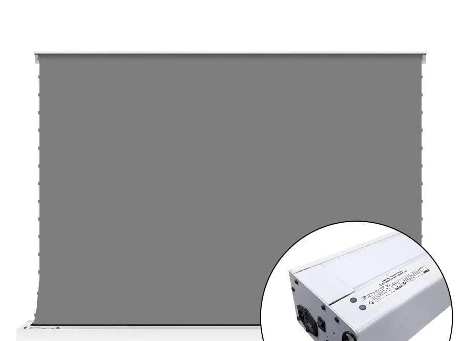 Màn chiếu điện để sàn VIVIDSTORM S 3D ALR – hộp màn vỏ trắng