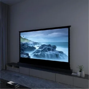 Màn chiếu điện để sàn VIVIDSTORM S White Cinema P – phòng giải trí