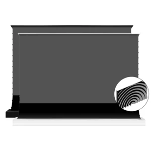 Màn chiếu điện để sàn VIVIDSTORM Silux Pro Fresnel UST – hộp màn để sàn