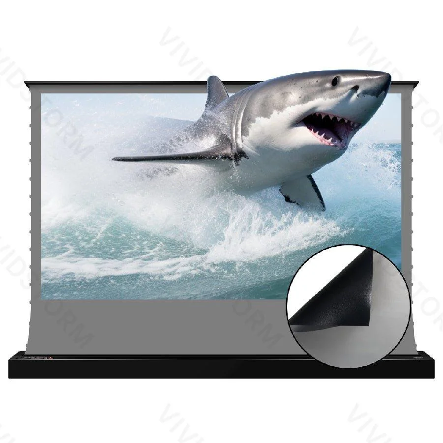 Màn chiếu điện để sàn VIVIDSTORM TITAN – obsidian alr