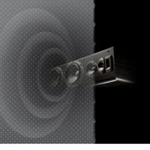 Màn chiếu điện căng tab VIVIDSTORM ALR P Slimline – vải đục lỗ cho âm thanh xuyên qua