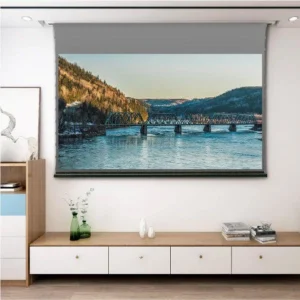 Màn chiếu điện căng tab VIVIDSTORM ALR Slimline – phòng khách