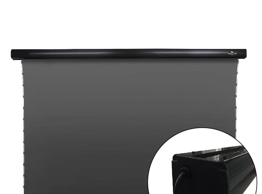 Màn chiếu điện căng tab VIVIDSTORM ALR Slimline – hộp màn vỏ đen