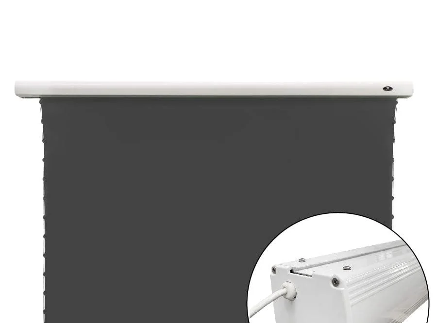 Màn chiếu điện căng tab VIVIDSTORM ALR Slimline – hộp màn vỏ trắng