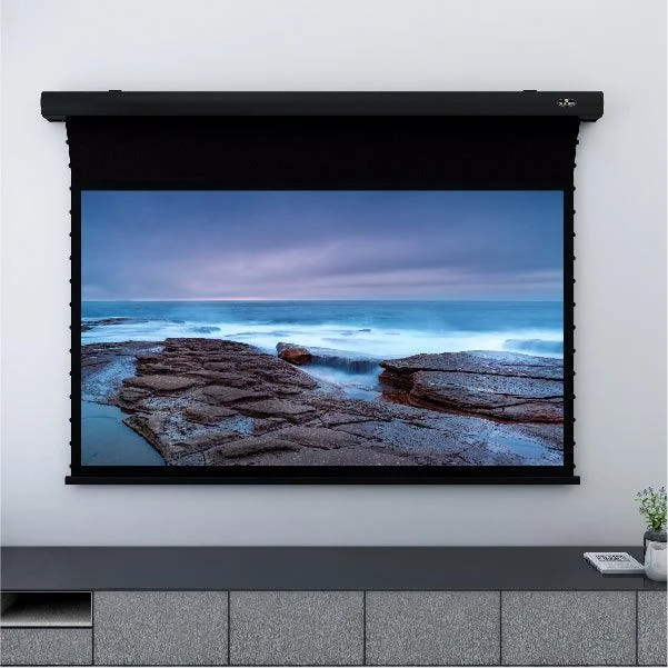 Màn chiếu điện căng tab VIVIDSTORM White Cinema Slimline – phòng khách
