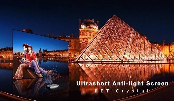 Màn chiếu khung cố định DALITE quang học Fix…U / Fix…UT – màn kháng sáng cho máy chiếu siêu gần