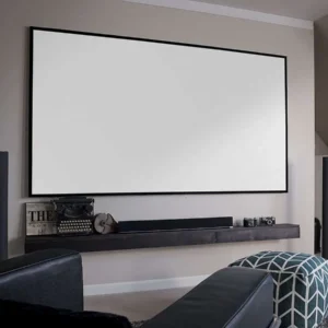 Màn chiếu khung cố định Elite Screens Aeon CineWhite UHD-B – phòng chiếu gia đình