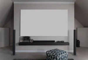 Màn chiếu khung cố định Elite Screens Aeon CineWhite UHD-B – phòng xem phim