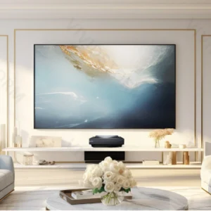 Màn chiếu khung cố định VIVIDSTORM Lite Hyper ALR – phòng khách ban ngày