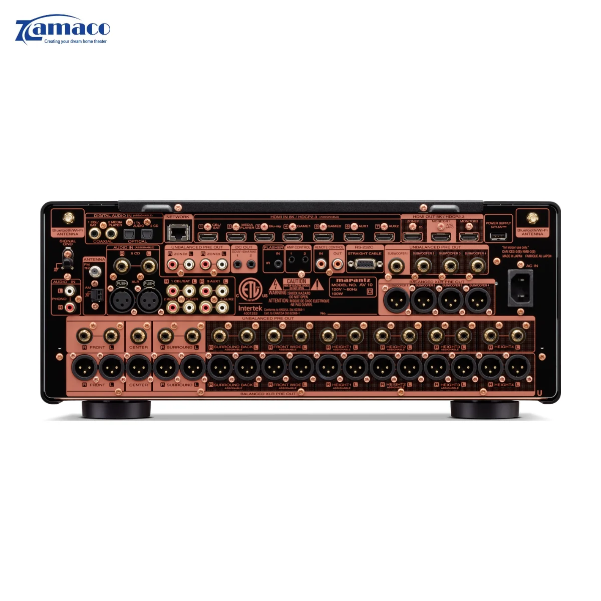 Processor Marantz AV 10 – Bộ xử lý AV 15.4 kênh – ảnh 3
