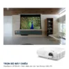 Trọn bộ máy chiếu ViewSonic LX750-4K + màn chiếu âm trần Tab-Tension DALITE (CMD-EST / CM-EST)
