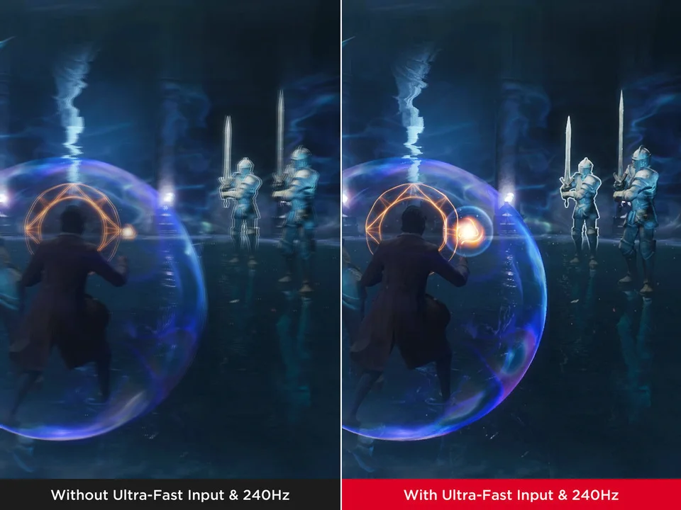 Độ trễ 1 ms và 240 Hz giúp ViewSonic LX750-4K chơi game mượt hơn