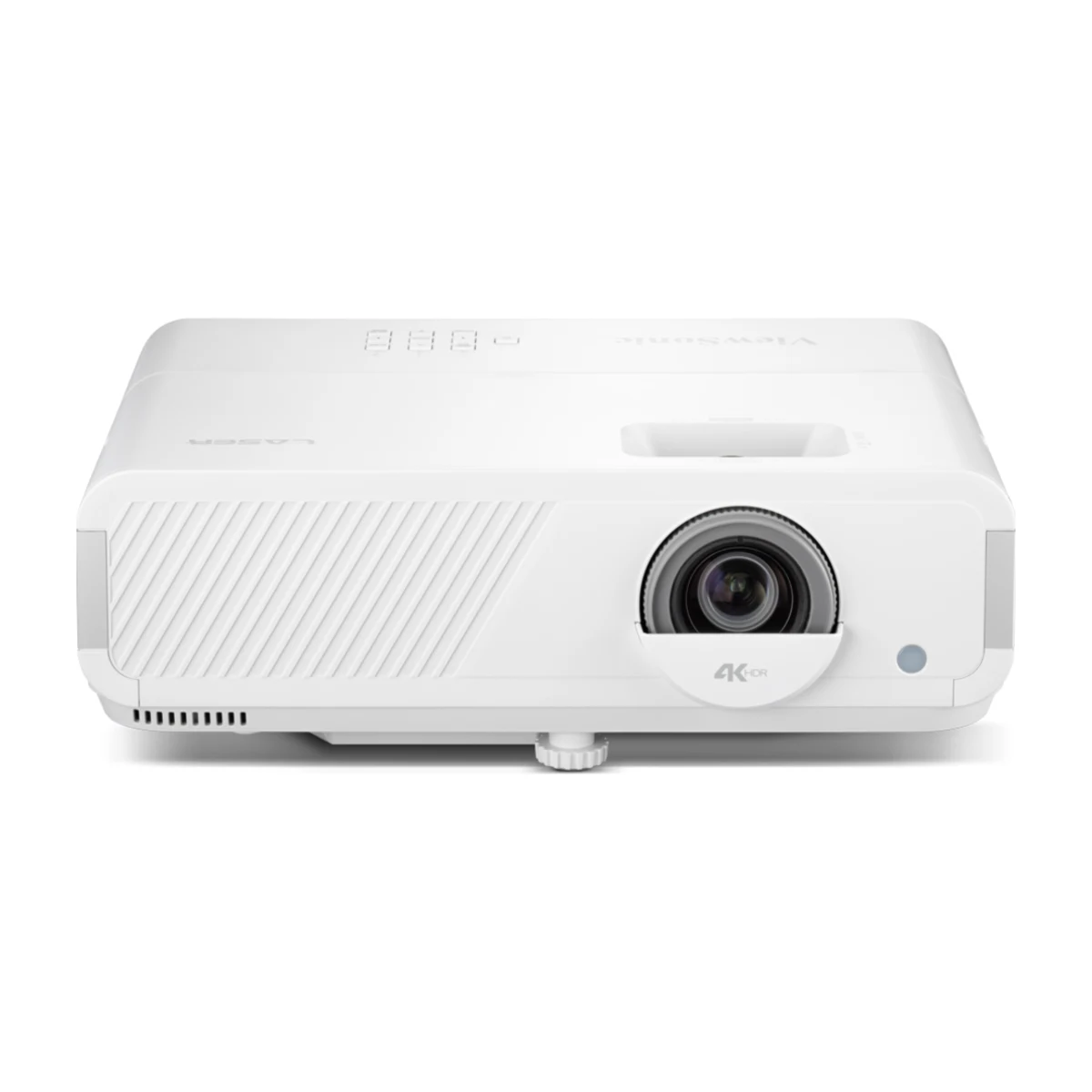 Mặt trước máy chiếu ViewSonic LX750-4K với ống kính zoom 1,3x